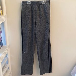 Adidas Side Striped Joggers Boys Sz Large (14-16)